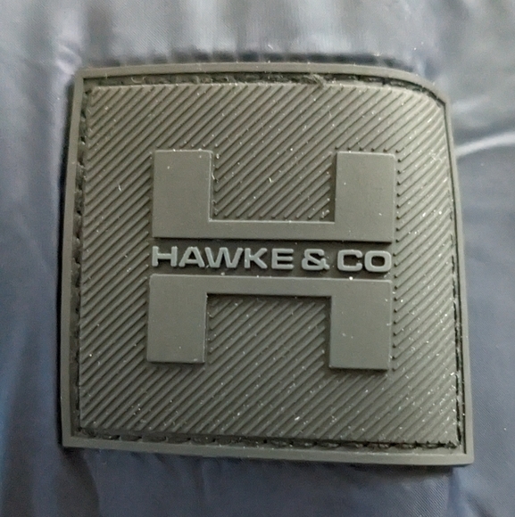 Hawke & Co Chevron Heat Insulated, Wind Water Resistant Hooded Jacket Large Nwt❤ - Picture 15 of 17
